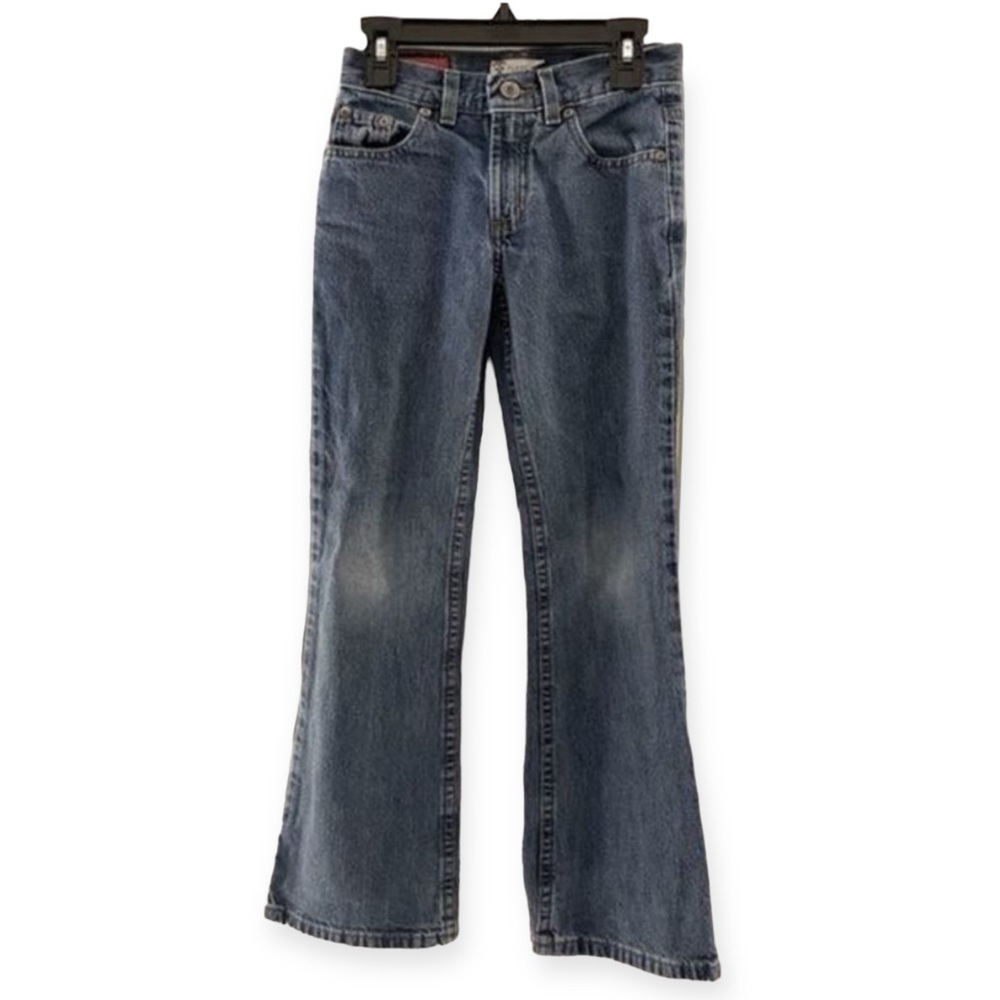 Arizona Girls Flare Leg Jeans Size 8 Slim